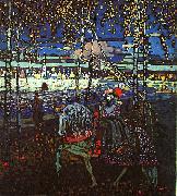 Wassily Kandinsky Riding Couple oil painting on canvas